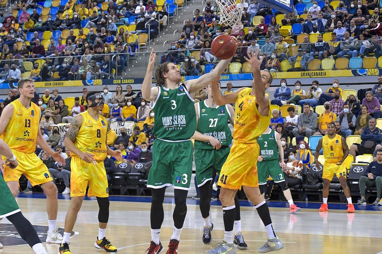 Partido de Eurocup: CB Gran Canaria – Slask Wroclaw