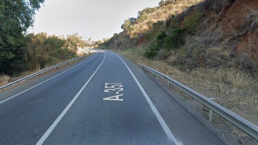 Detenido por el atropello mortal de un ciclista en la carretera Málaga-Campillos