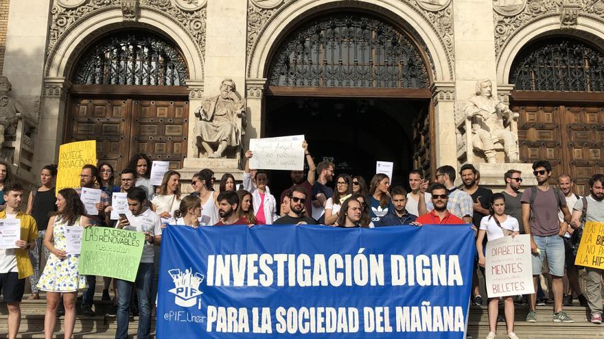 Los investigadores de Aragón se concentrarán el 7 de febrero contra la nueva Ley de Ciencia