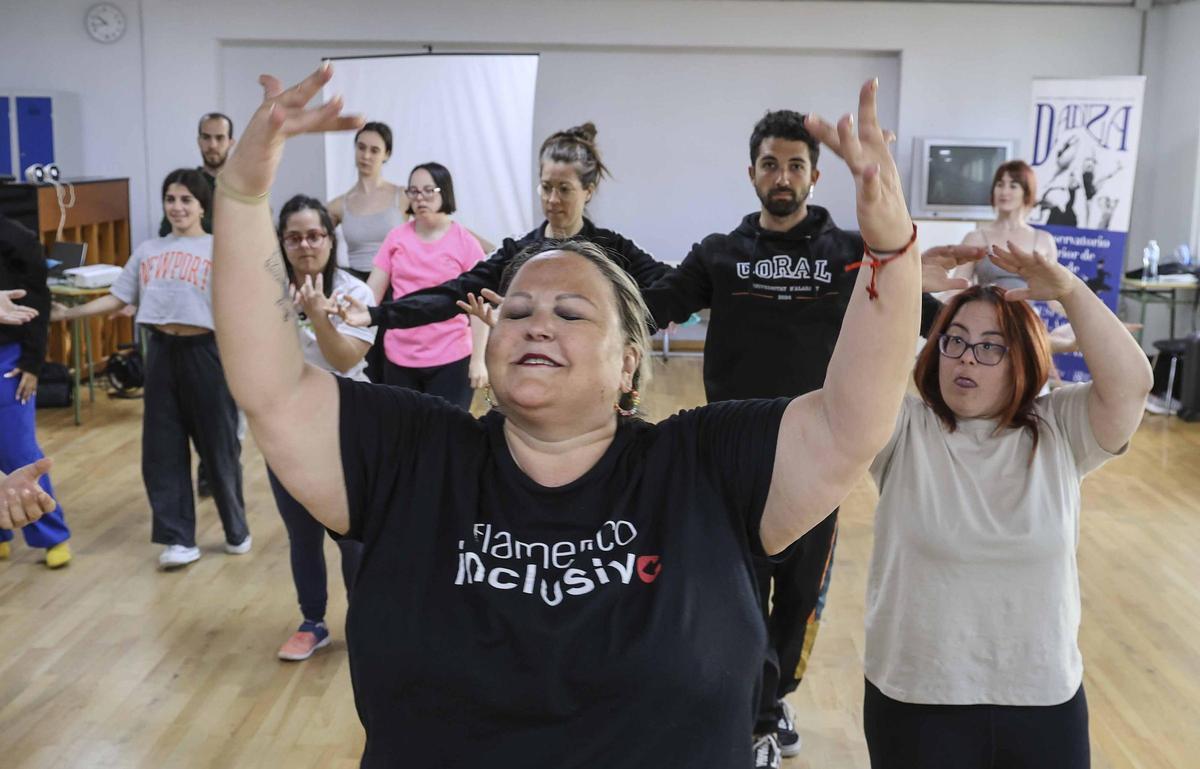 Flamenco inclusivo en el conservatorio de Alicante