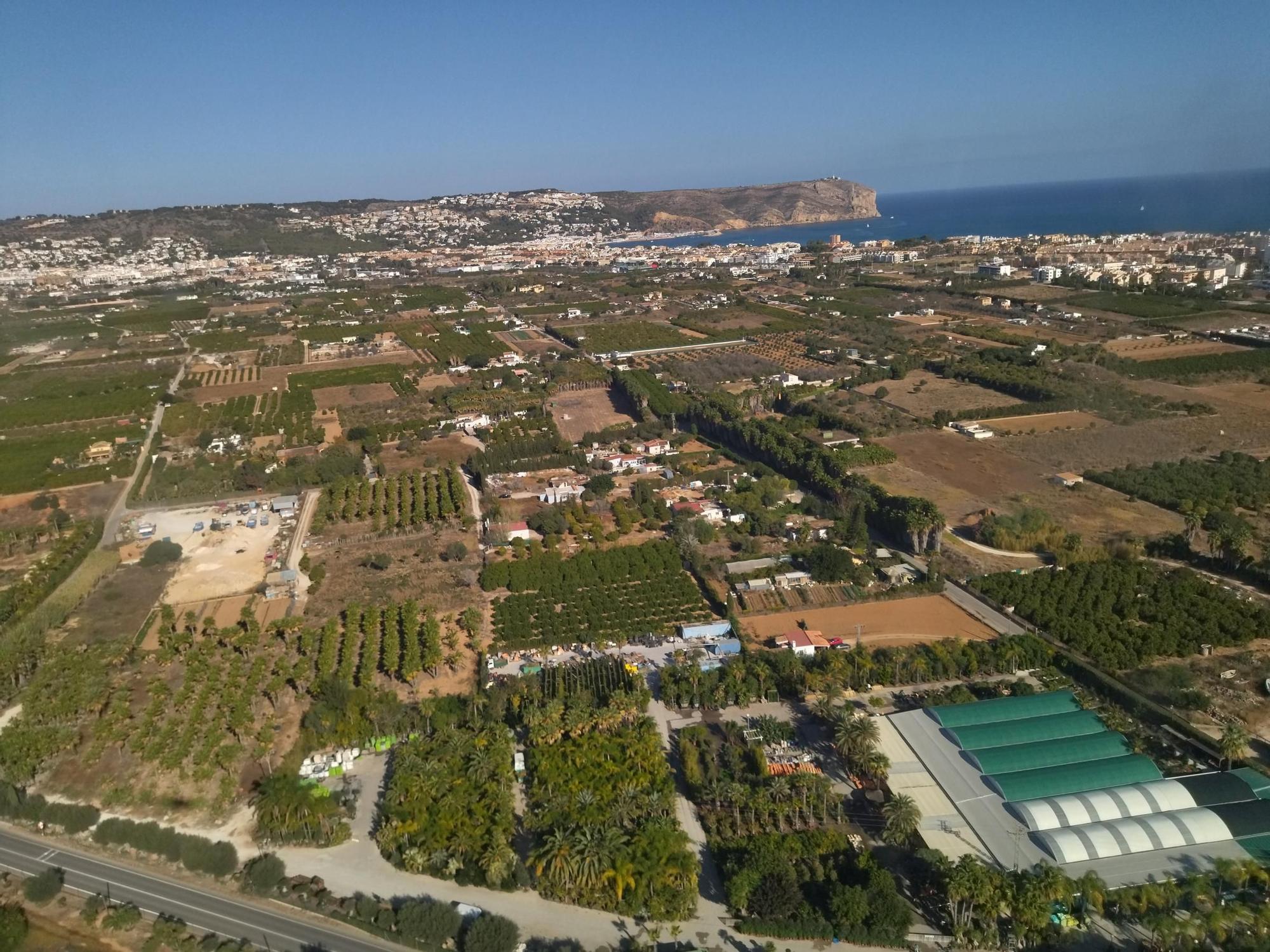 Xàbia, al vuelo