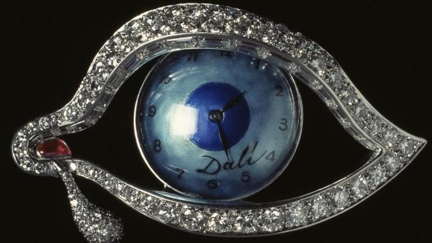 "L'ull del temps" (1949), una de les peces de la Fundació Dalí que s'exhibiran a l'exposició a Milà.