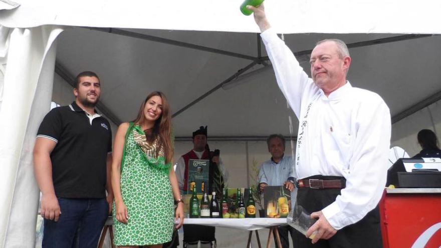 Candás celebra el primer Festival de sidra con 1.400 kilos de cordero