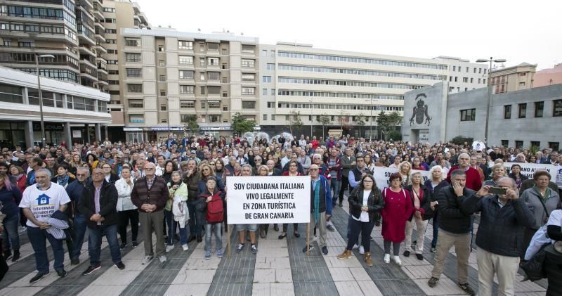 29.03.19. Las Palmas de Gran Canaria. Concentración ciudadana   | 29/03/2019 | Fotógrafo: Quique Curbelo