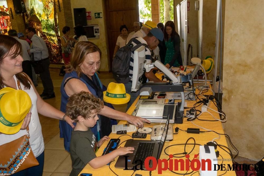 Celebración del Día de la ONCE en Caravaca