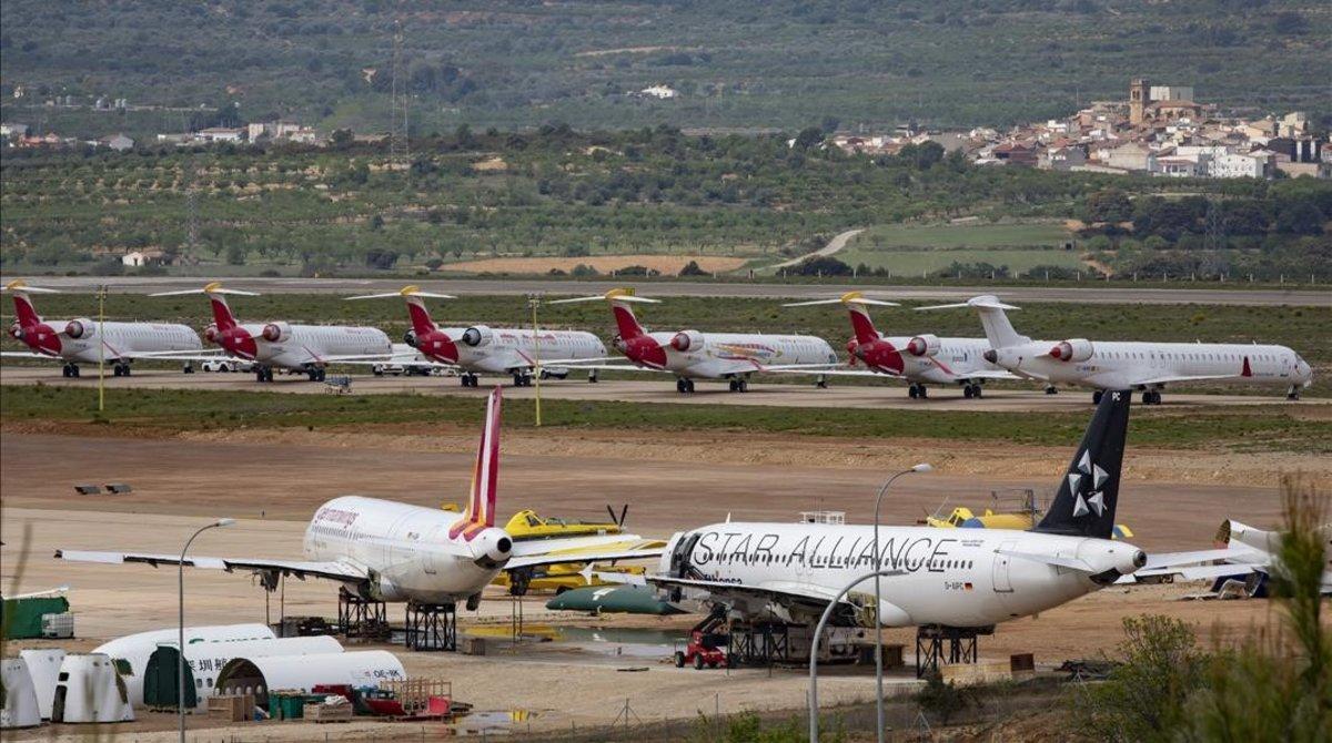 zentauroepp53143504 castell n 16 4 2020 aeropuerto de castell n  estado de alarm200421120115