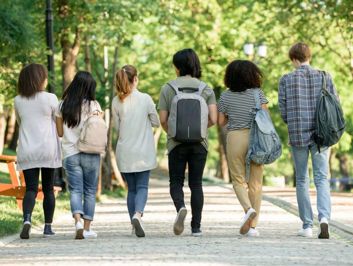 Un grupo de estudiantes. |  | FREEPIK