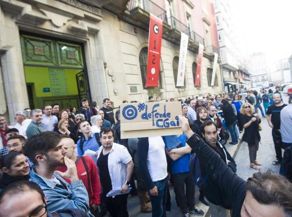 La plantilla del CGAI denuncia la "destrucción" del audiovisual y la cultura