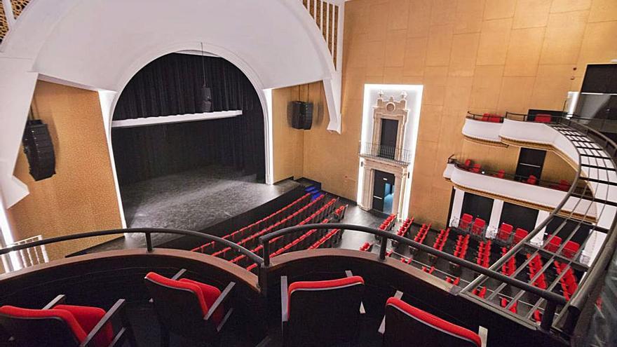 Im renovierten Hauptsaal des Teatre Principal. | FOTO: AJUNTAMENT D‘INCA