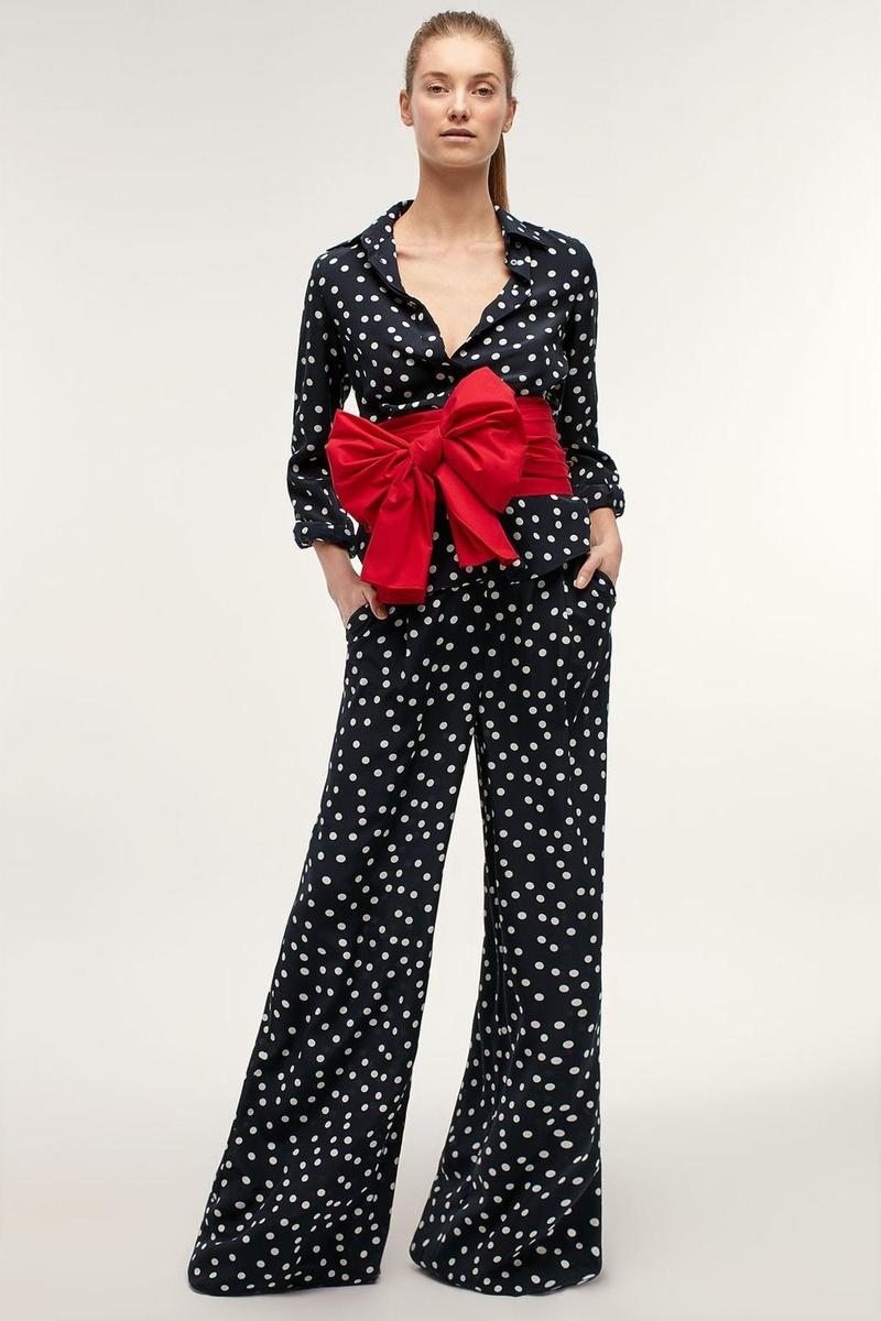 Conjunto de camisa y pantalones, Carolina Herrera