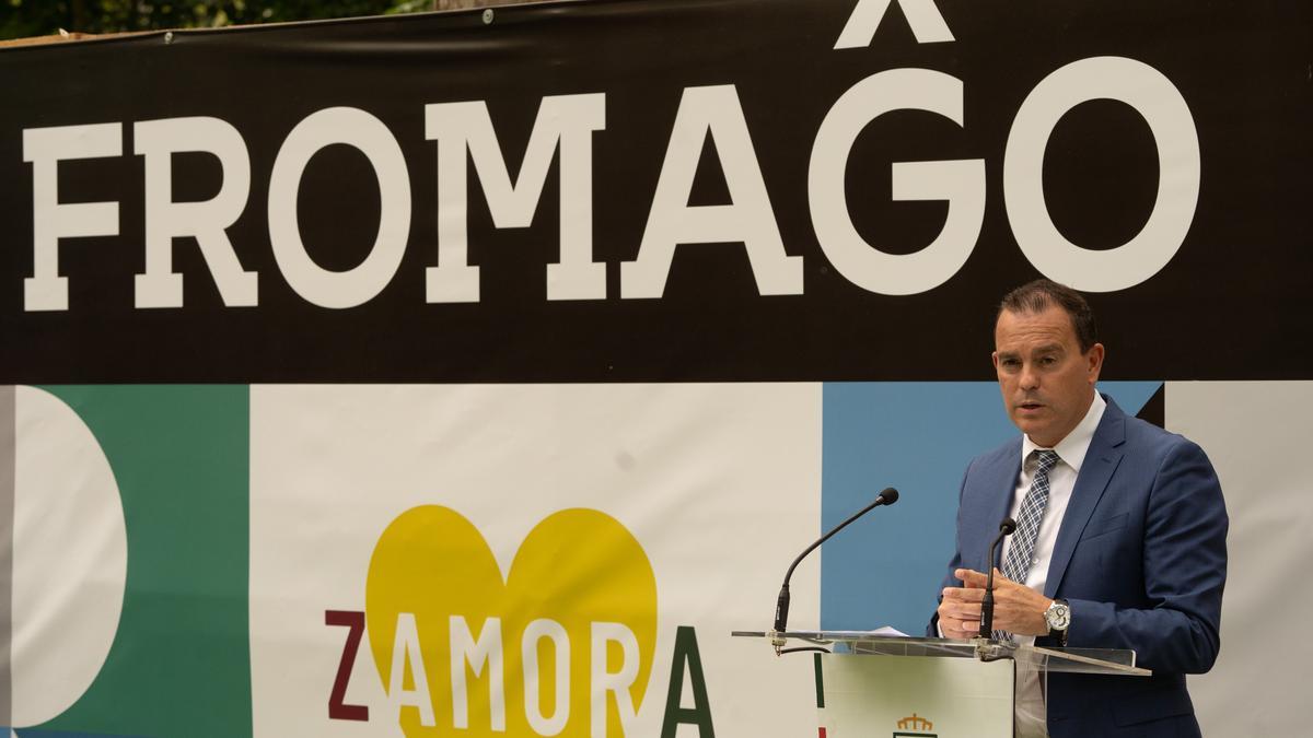 PRESENTACIÓN DE LA FERIA FROMAGO EN VALLADOLID POR EL PRESIDENTE DE LA DIPUTACIÓN