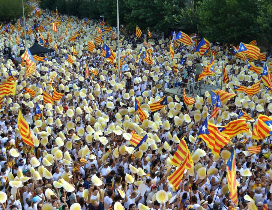 Macrogaleria de la Diada a Berga