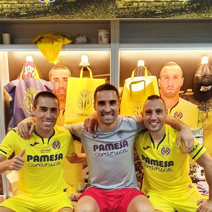 Las mejores imágenes de la despedida de Cazorla y Bruno