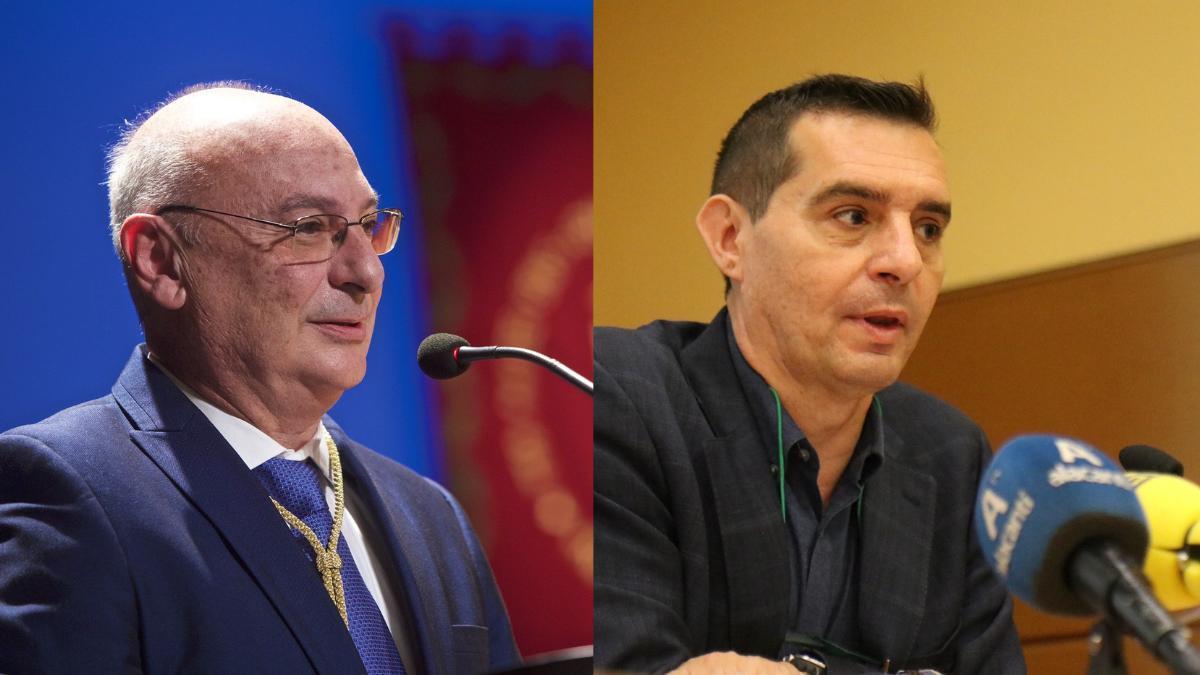 Los catedráticos de la UA, Francis Mojica y Jorge Olcina