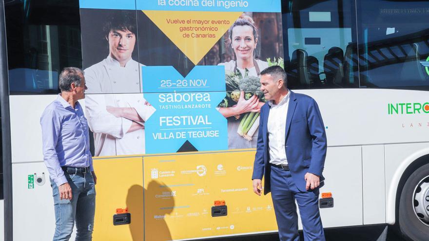 El Cabildo habilita un servicio especial de guaguas para el Festival Saborea Lanzarote