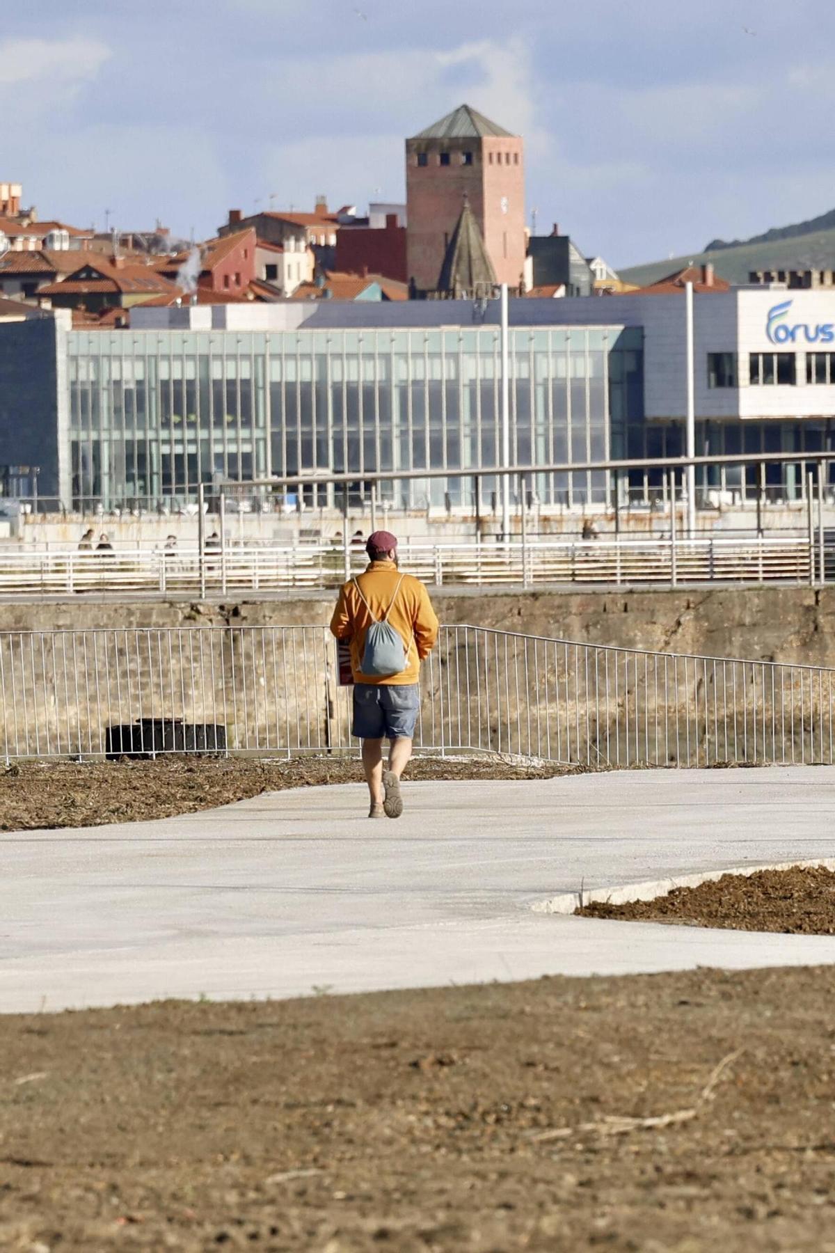 El paseo de Naval Azul, listo para su apertura a la ciudadanía