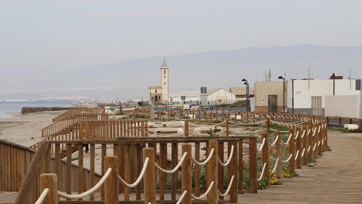 Vista de Almadraba de Monteleva, en Almería.