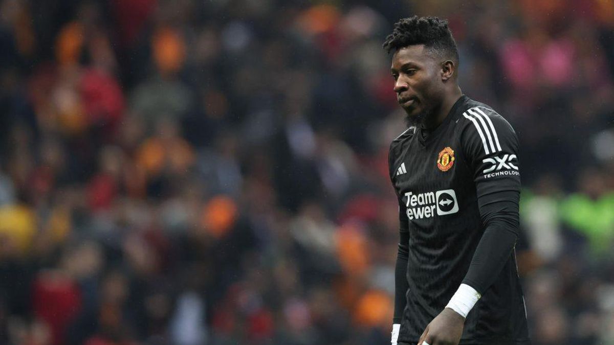 André Onana. jugador del Manchester United