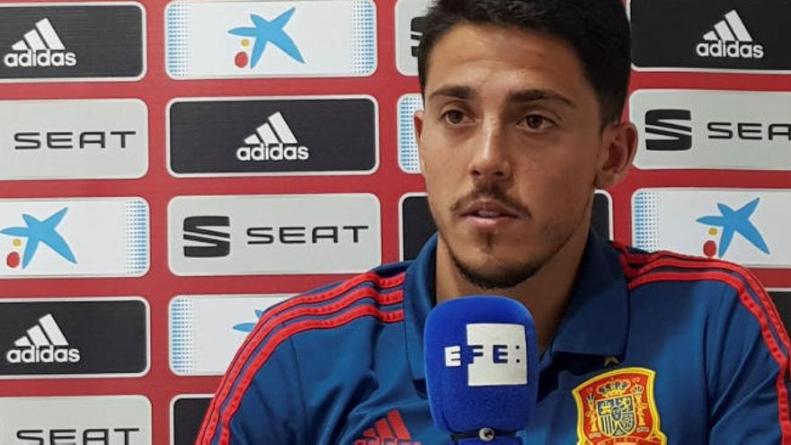 El jugador está ahora con la Sub-21.