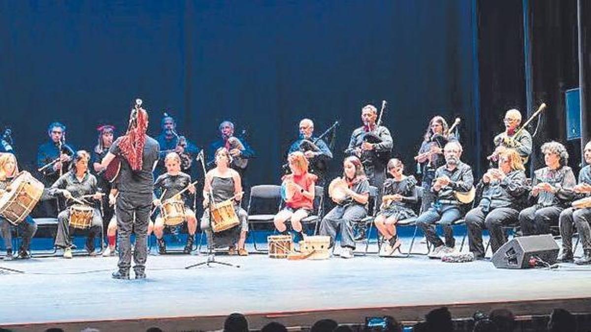 Una de las actuaciones de la gala de la Escuela Municipal de Música.