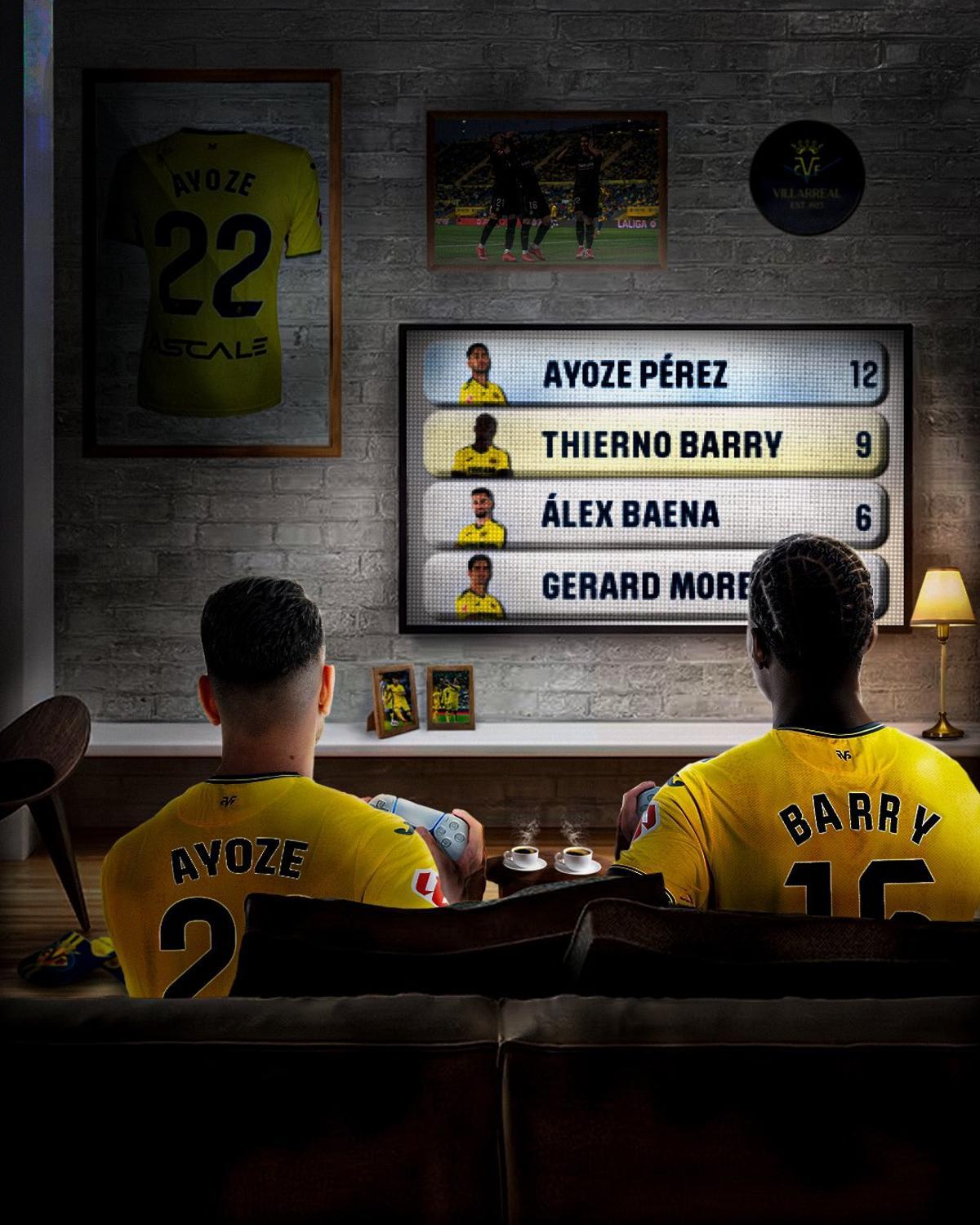 Espectaculares números de Ayoze y Barry.