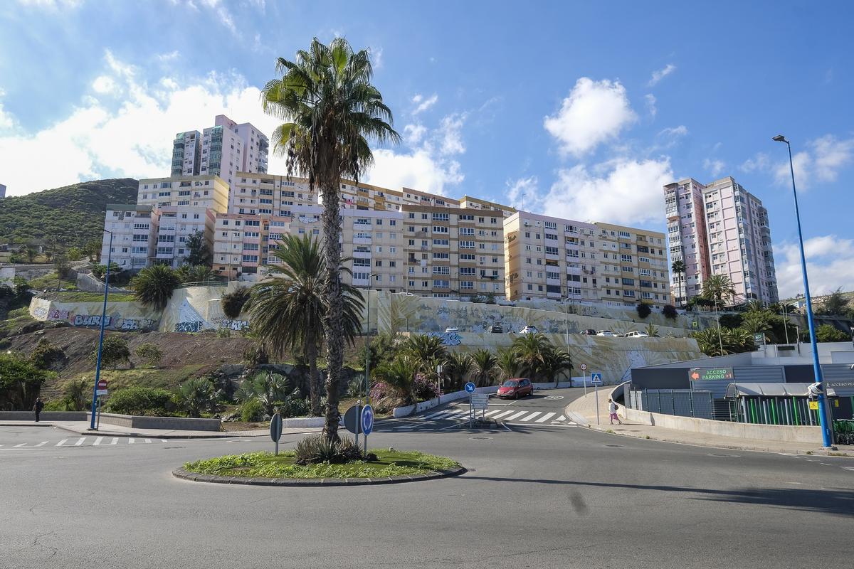 Entorno de Hoya de la Plata donde la Policía Nacional localizó a la mujer con el cadáver de su bebé