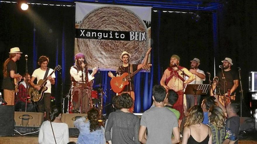 Un momento del concierto celebrado en el Teatre de Bunyola.