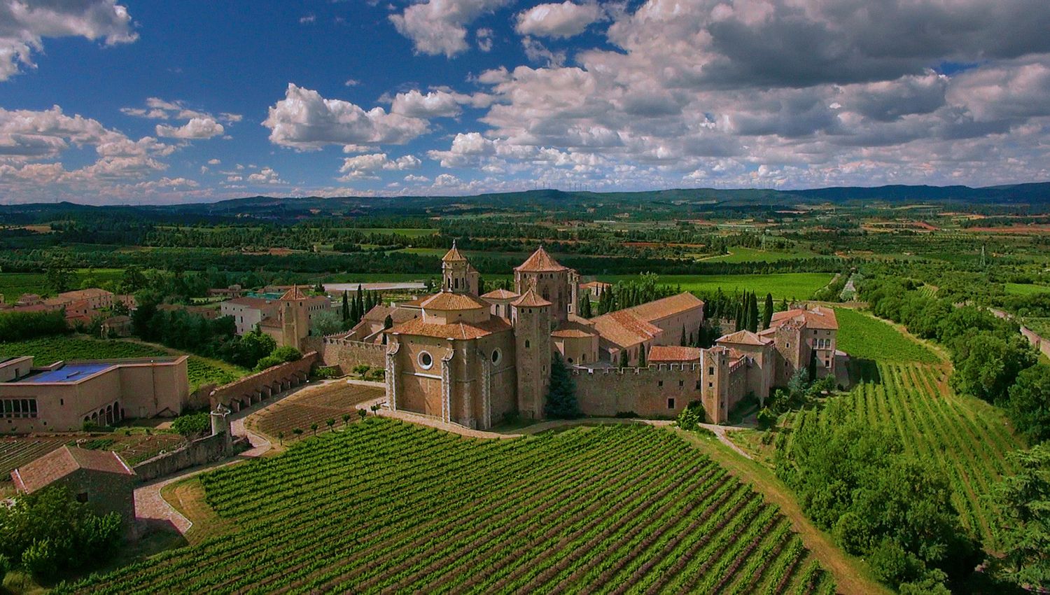 Imagen del Monestir de Santa Maria de Poblet (Conca del Barberà).