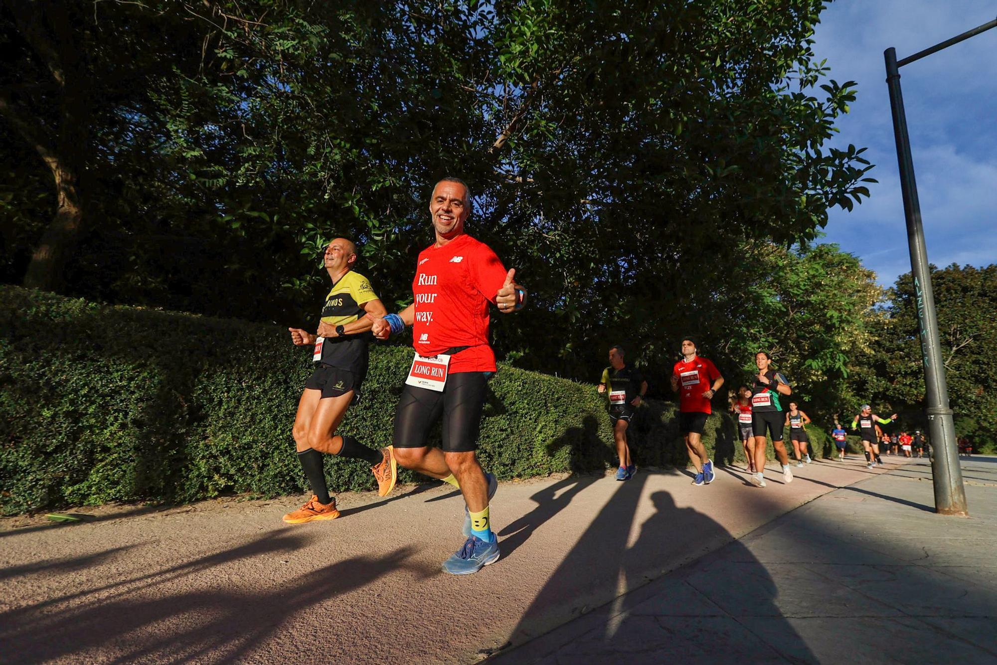 Entrenamiento long Run New Balance previo a la Maratón de Valencia