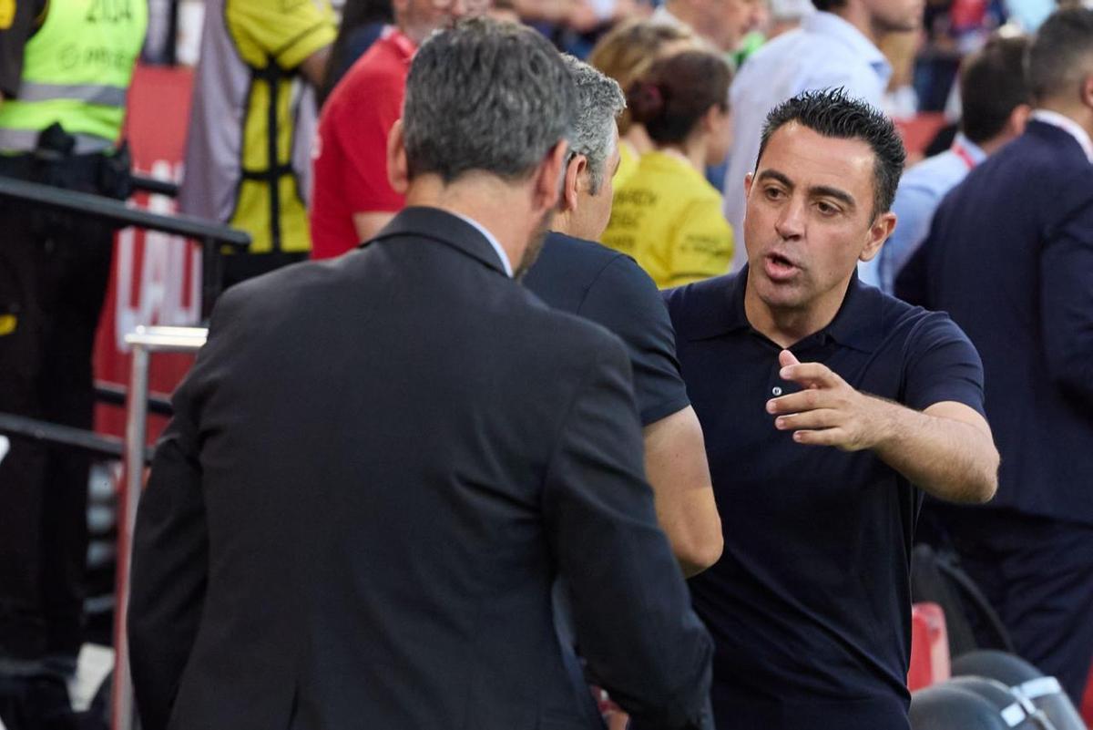 Sevilla FC - FC Barcelona, el partido de la jornada 38 de LaLiga EA Sports, en imágenes.