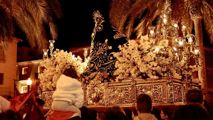 Las imágenes de la serenata a la Virgen de la Soledad en Lorca