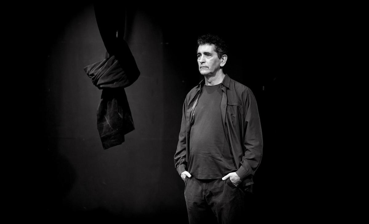 El dramaturgo Juan Mayorga, fotografiado en el Teatro de La Abadía.