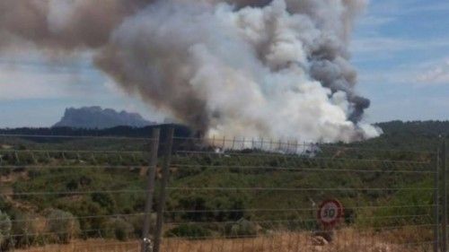 Incendi a Òdena