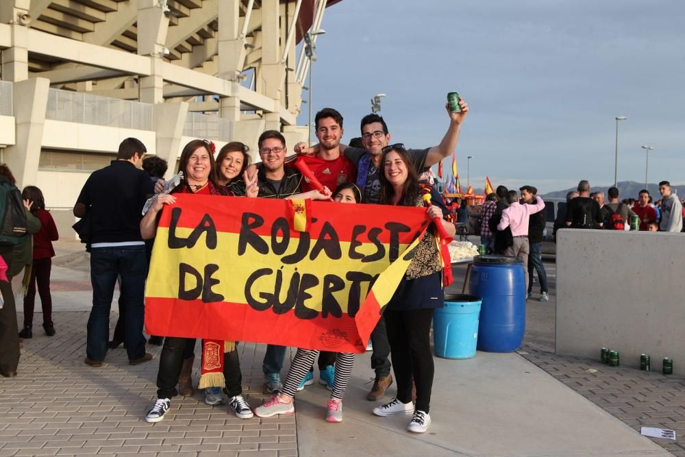 España 1 - 0 Noruega en Nueva Condomina