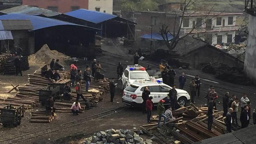 Ocho fallecidos en una explosión en una mina en el centro de China