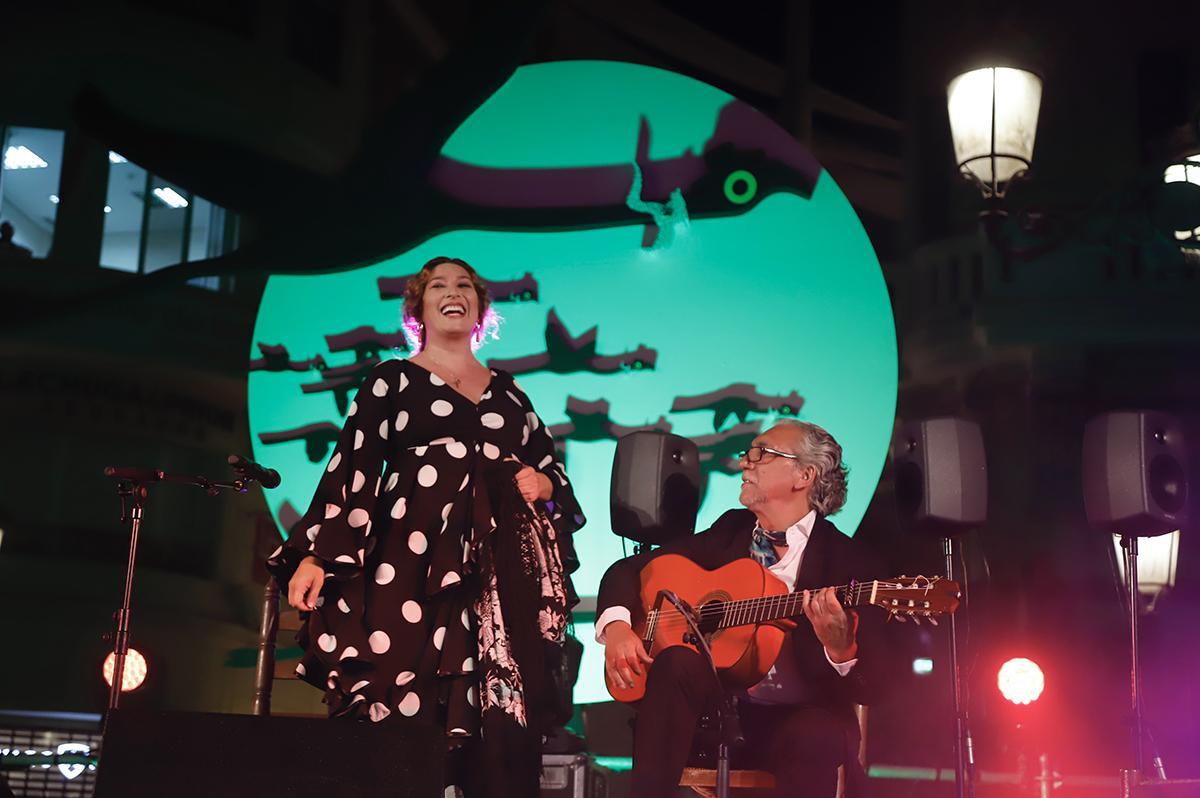 Estrella Morente en La Plaza de las Tendillas