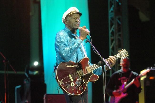 ACTUACION DE .CHUCK BERRY. EN EL AUDITORIO DEL ...