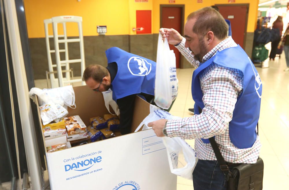 Bencosol pretende superar las 600.000 toneladas de alimentos en dos días de solidaridad en los supermercados de Málaga