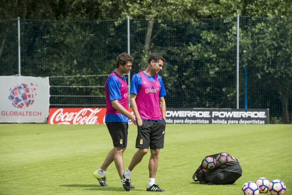 Entrenamiento del Real Oviedo