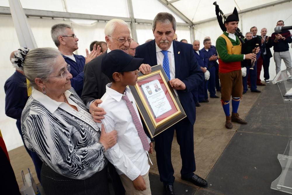 Homenaje al Padre Ángel en La Rebollada