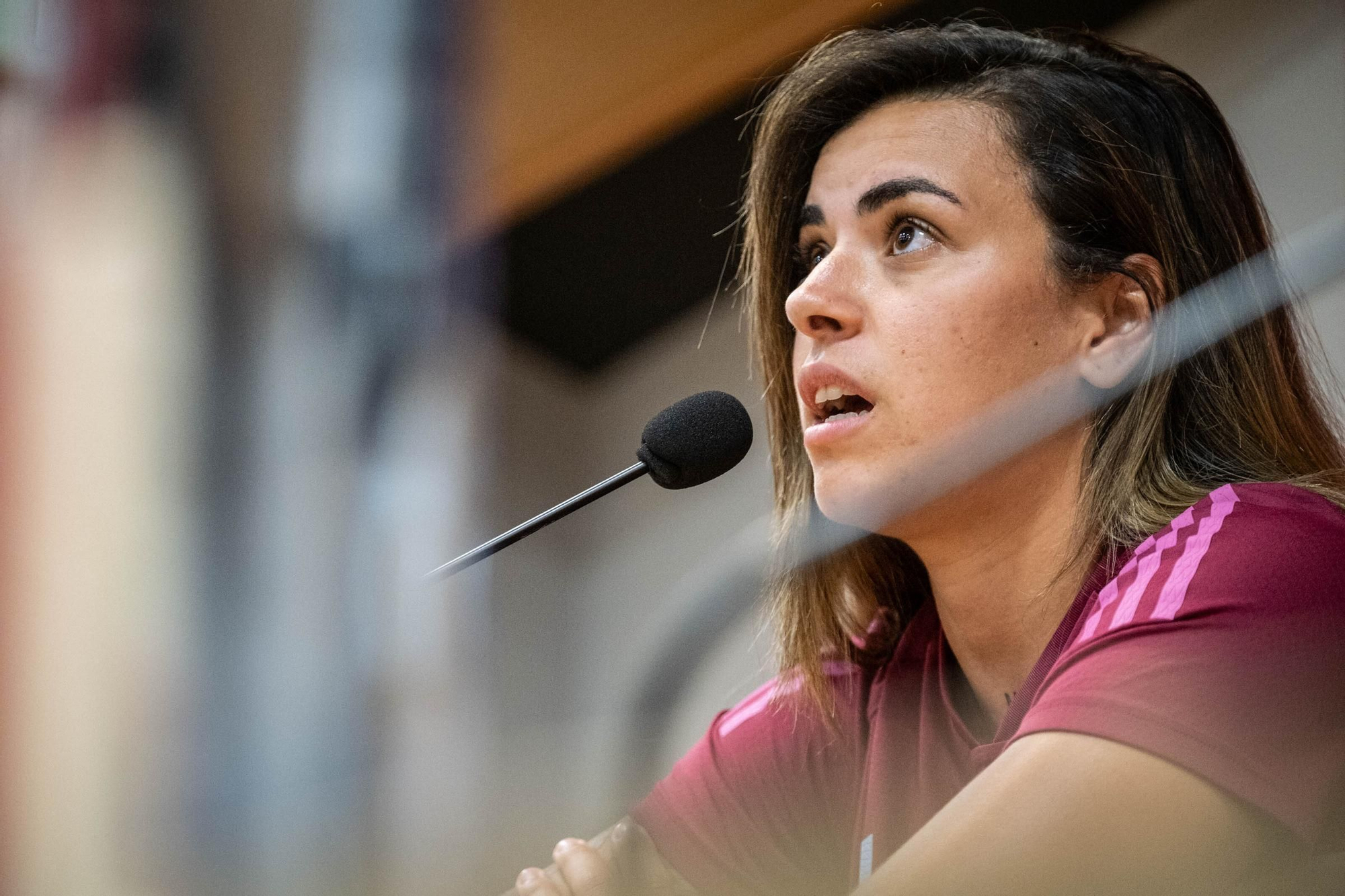 Training and press conference of the women's soccer team in Tenerife