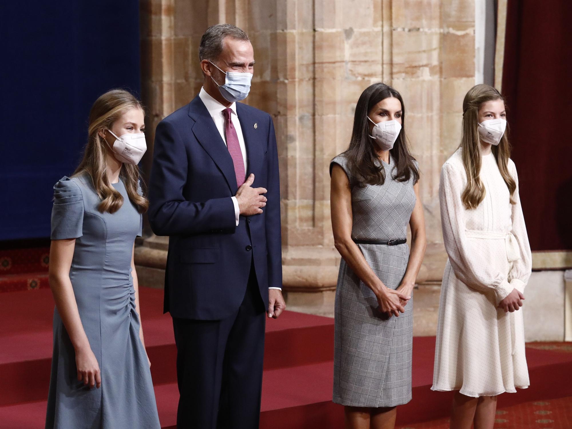 El look de la Familia Real durante las audiencias en el Reconquista