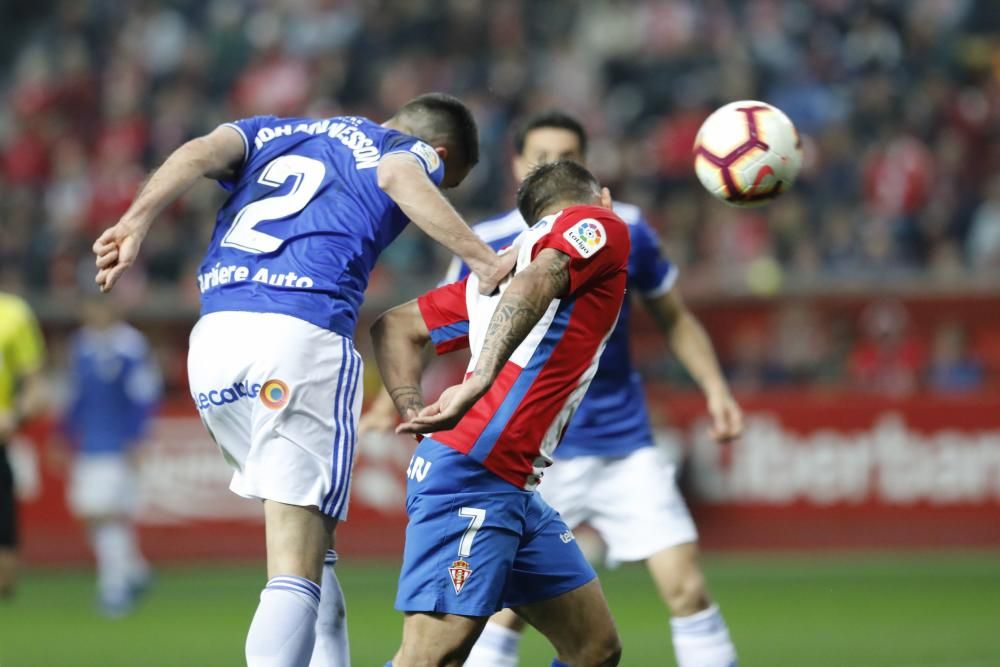 El derbi asturiano, en imágenes