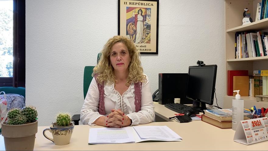 La coordinadora local de la coalición de izquierdas, Remedios Ramos