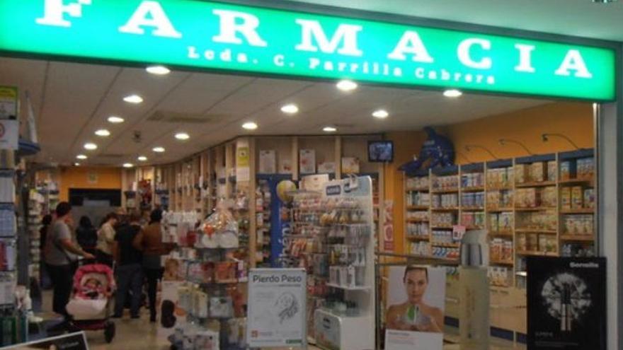 Farmacia del Centro Comercial Deiland.