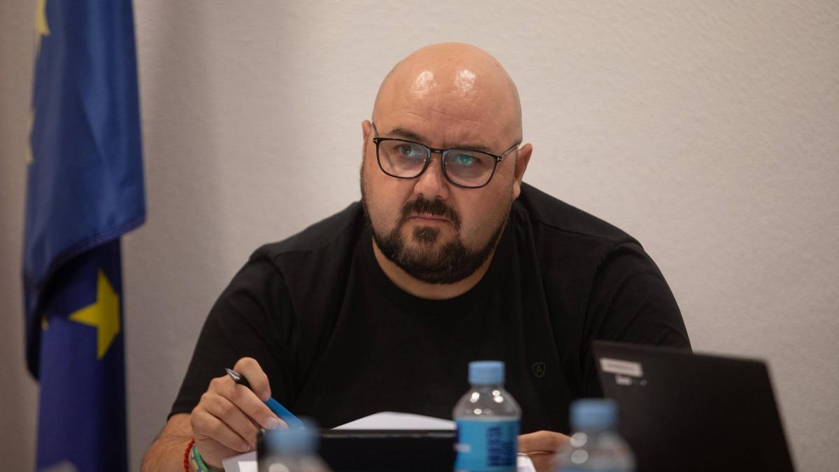 El alcalde de Gilet, Salva Costa.