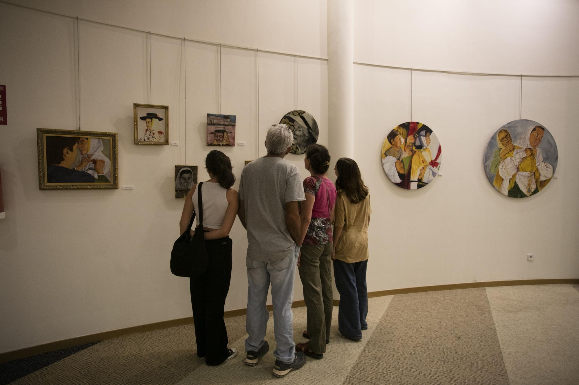 Las imágenes de la exposición de Aída Miró en el Club Diario de Ibiza