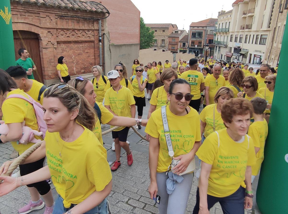 La XI Maroma Solidaria de la AECC de Benavente, en imágenes