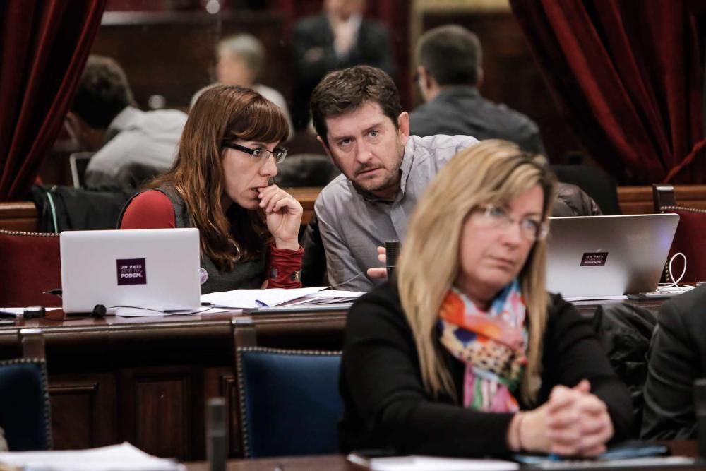 Pleno del Parlament del 22 de marzo