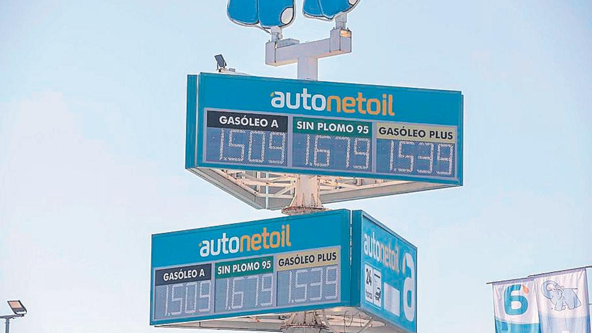 La autonetoil de la calle de Son Pendola es la gasolinera más barata de Palma.